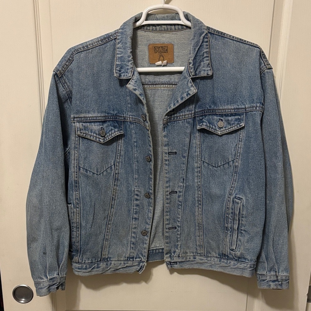 GAP Vintage Classic Blue Denim Jacket